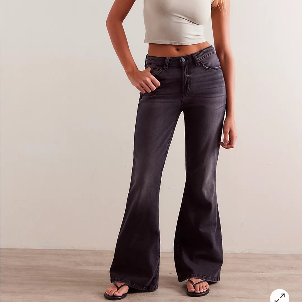 We the Free CRVY Vintage High-Rise Flare Jeans